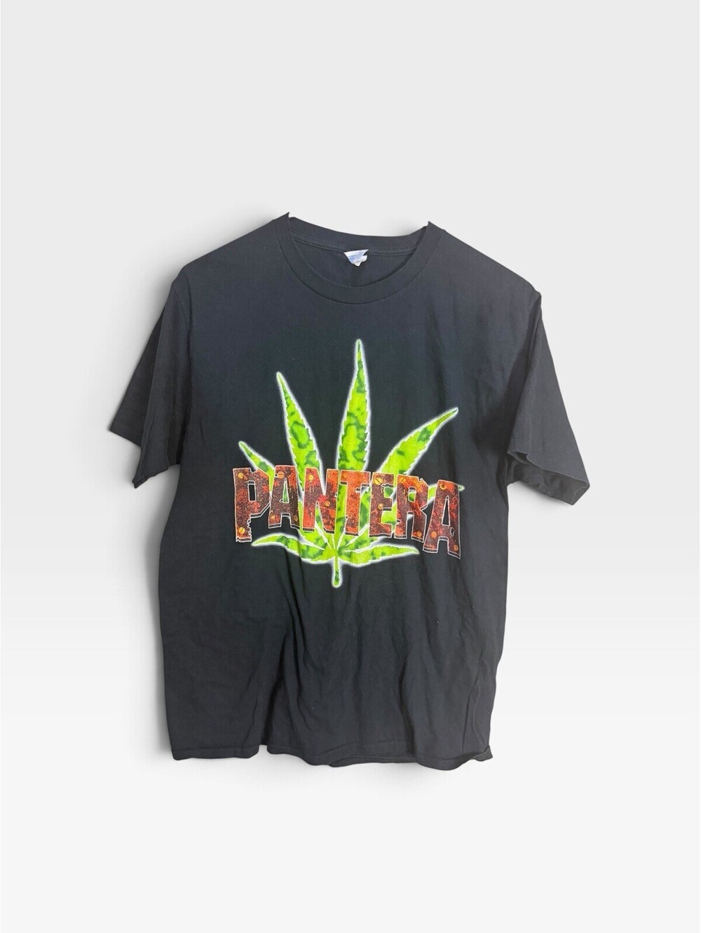 Pantera T-Shirt Size L | Pot Leaf Heavy Metal Band Vintage Style Y2K